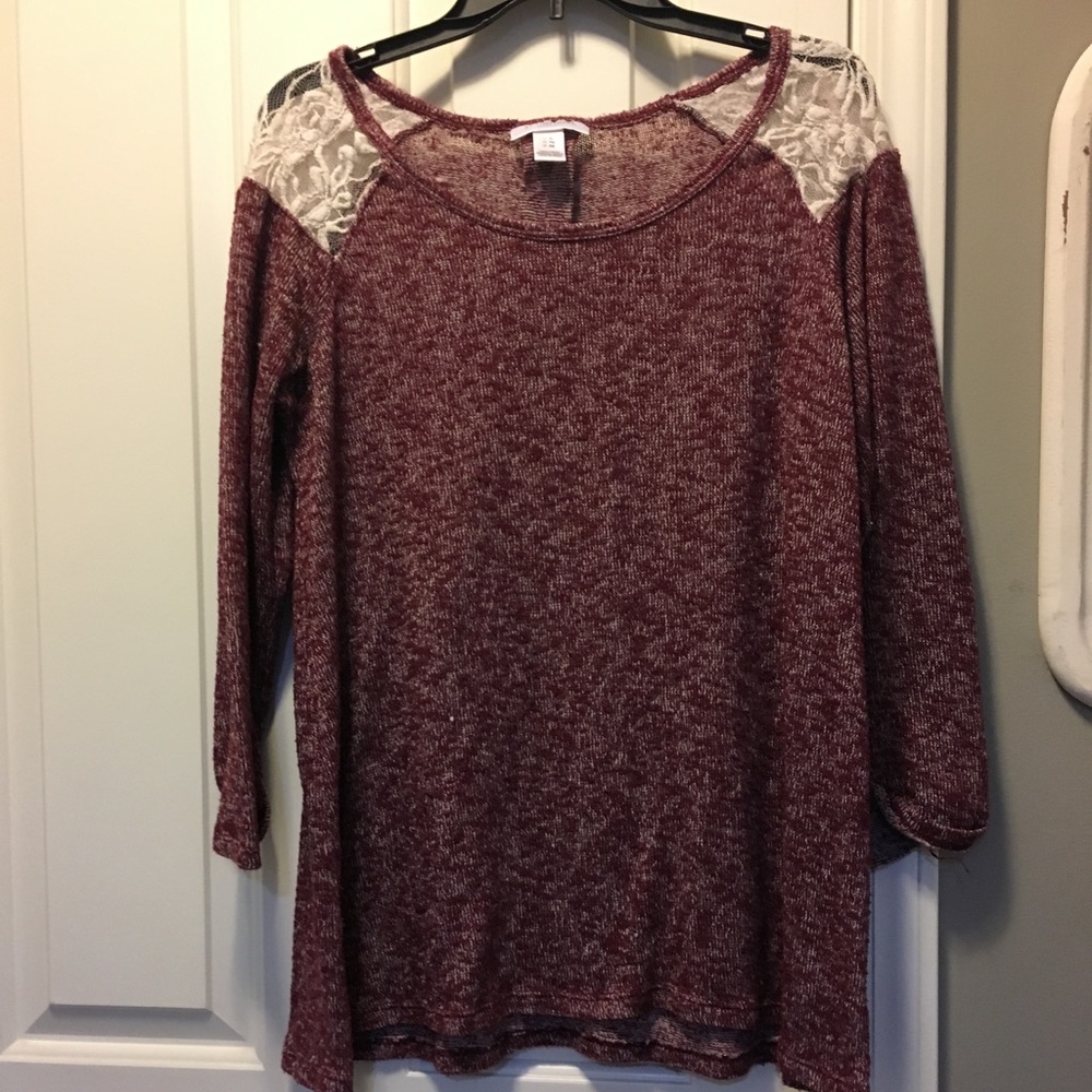 3/4 Sleeve Top Morherhood Maternity